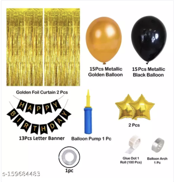 Happy Birthday Decoration Kit Combo - Image 2